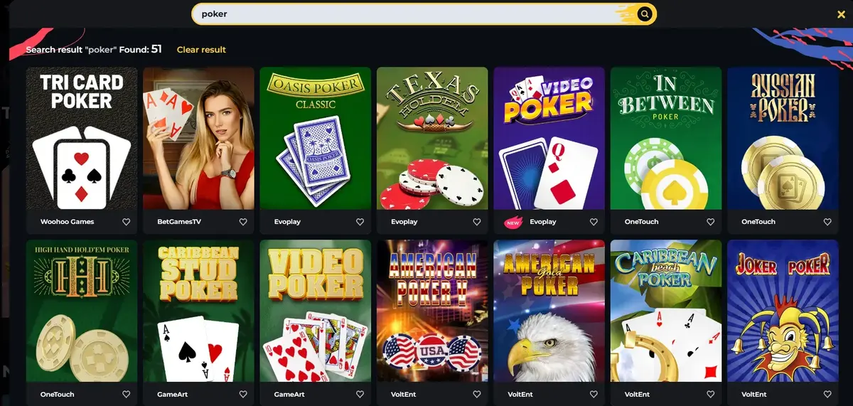 Boomerang Casino screenshot